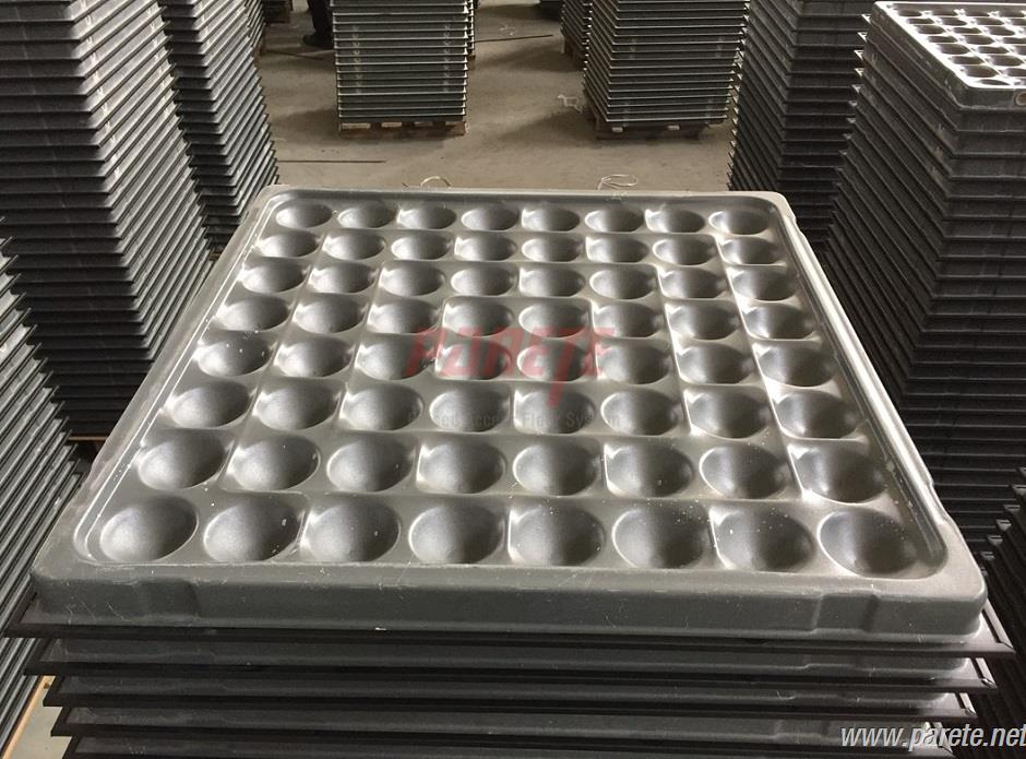 bare finish steel raised floor panel